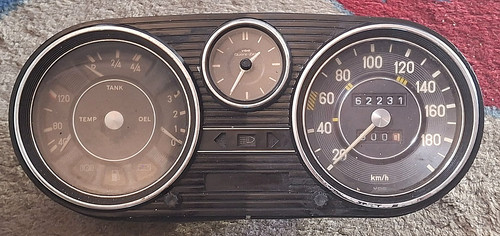 Mercedes oldtimer tacho w114 - mercedes,