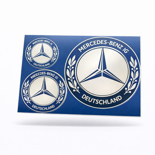 Mbig aufkleber 3fach mercedes - mbig,
