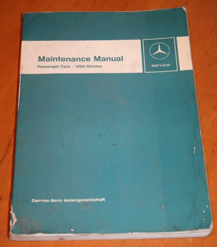 Mercedes werkstatthandbuch - mercedes,
