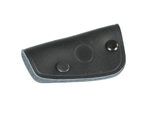 Leder schlüsseletui schwarz - leder,