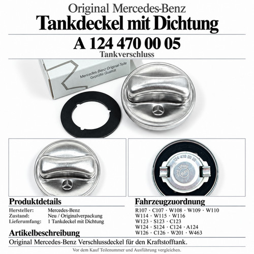 Original mercedes tankdeckel - mercedes,