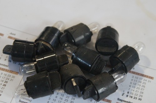 10x lampenfassungen tacho kurz - 10x,